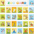 TEYTOY Baby Toy Zoo Series 26pcs Soft Alphabet Cards with Cloth Bag for Over 0 Years