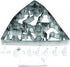 Fox Run Nativity Scene Cookie Cutter Bake Set and Icing Kit for Christmas Gingerbread, 21-Piece, Metallic