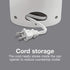 Proctor Silex Power Electric Automatic Can Opener with Knife Sharpener, Twist-off Easy-Clean Lever, Cord Storage, White (75224PS)