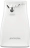Proctor Silex Power Electric Automatic Can Opener with Knife Sharpener, Twist-off Easy-Clean Lever, Cord Storage, White (75224PS)