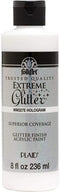 FolkArt glitter paint, 8 oz, Hologram 8 Fl Oz