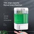 VIMANSA 700ml Wall Mounted Manual Soap Dispenser, mercial Hand Soap Dispenser, Soap Liquid/Gel/Shampoo Dispenser for Hotel Bathroom Airport Kitchen etc. White