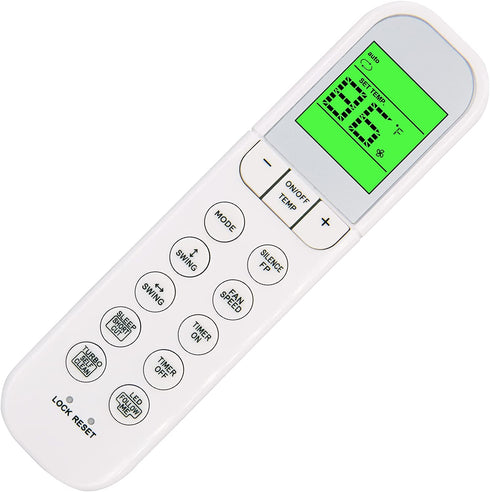 Replacement Remote Control for Midea ComfortStar FrigidaireAC Cooper&Hunter AC Air Conditioner RG36B/BGE RG36F/BGEF RG36A/BGEF-AR3 RG36B/BGCE RG36Y1/BGCEFU2 RG36F1/BGEFU1 RG36B4(B)/BGE RG36B2/BGEF