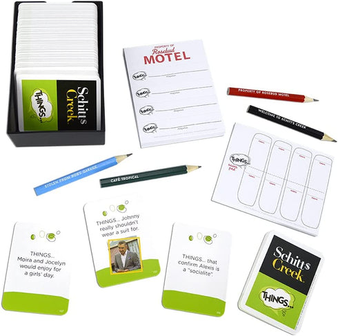 Things... Schitt's Creek -- Funny Party Game Meets Hilarious Show -- Ages 14+