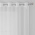 Pure White Sheer Curtain Panels 63 inches Long - 2 Panels Top Grade Gauze Grommet Solid Texture Soft Voile Window Drapes for Bedroom Living Room(38 Wide x 63-inch Length)