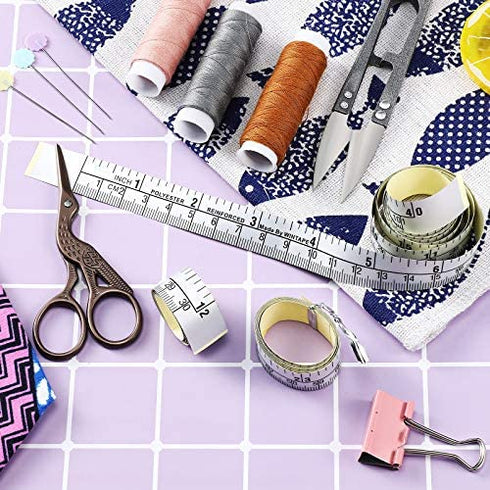 Self-Adhesive Measuring Tape Workbench Ruler Adhesive Backed Double Scale Stick Tape Measure for Work Woodworking, Saw, Drafting Table (3 Pieces,40 Inch, 24 Inch, 12 Inch)