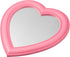 BESPORTBLE 10- Inch Heart Shaped Mirror Tabletop Vanity Makeup Mirror Makeup Mirror Cosmetic Mirror Desktop Mirror Wall Hanging Mirror