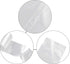 Parlynies Plastic 1.5 Gallon Garbage Bags, Kitchen Trash Bags, Tall Rubbish Wastebasket Liners, Clear, 2 Rolls
