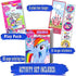 My Little Pony Coloring Book with Take-N-Play Set - 96-page Coloring Book, My Little Pony Stickers, and Markers