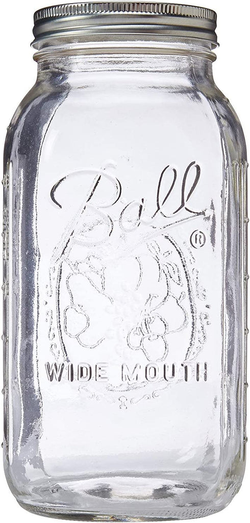 Ball 64 ounce Jar, Wide Mouth, Pack of 2