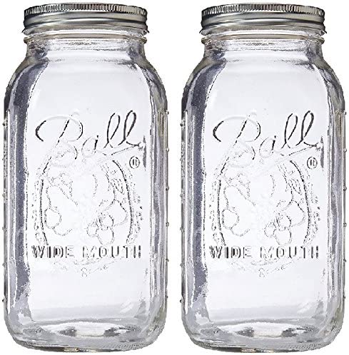 Ball 64 ounce Jar, Wide Mouth, Pack of 2