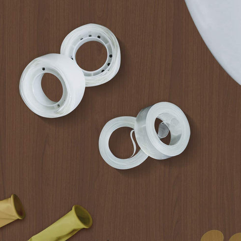 Gold Blue Balloon Garland Kit & Balloon Arch Kit Party Supplies 134Pcs, DIY White Blue and Gold Balloons for Baby Shower Graduation Birthday Bachelor Party Decoration Backdrop with Accessories 18"12"10"5"