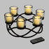 LED Tea Lights Rechargeable Candles with USB Charging Cable, 6 PCS Votive Tea Light with Remote, Flameless Flickering Warm White Tealights Candle for Halloween, Pumpkin Light, Christmas Decorations