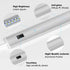ASOKO LED Under Cabinet Lighting, Hand Wave Activated, Dimmable LED Counter Light, LED Light Bar, USB Powered LED Closet Light,with Plug (1PACK, Cool White?
