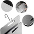 Acescen Stainless Steel Cutting Board for Kitchen Fruit Choping Non-slip Easy Grip Board Heavy Duty Cut double-Sided Boards with Handle for Vegetables Meat Cheese 18.1 x 11.8in