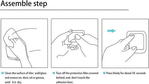 YIGII Black Paper Towel Holder - Kitchen Paper Towel Rack Under Cabinet Mount Self-Adhesive Paper Roll Holder, SUS-304 Stainless Steel