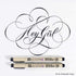 Sakura Pigma 50038 Micron Blister Card Ink Pen Set, Black, 05 6CT