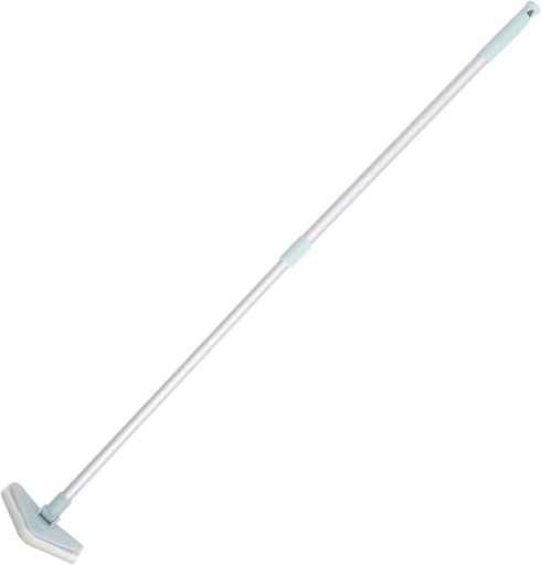balacoo Shower Scrubber for Cleaning, Extendable Long Lightweight Handle Detachable Bristles Scrub Brush for Cleaning Bathtub Shower Bathroom
