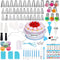 Cake Decorating Supplies Kit,310 PCS Baking Supplies Set with Icing Piping Tips & Russian Nozzles with Pattern Chart,Piping Bags,Mother™s Day Gift