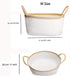 Rope Basket with Long Handles, Woven Basket, Baby Kids Room Toy Storage, Portable Hampers, Towel Storage Basket Woven Rope Basket, Nursery Hampers, Dog Toy Basket, (M Square 24 cm 28 cm 42 cm)