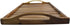 roro Acacia Wooden Serving Bath and Spa Tray Bathroom Accessory Caddy, 14 x 7 Inch