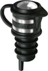 Haley's Corker Platinum Wine Stopper, Black