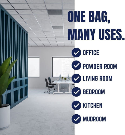 Plasticplace 4 Gallon Trash Bags ”‚ 0.5 Mil ”‚ White Garbage Can Liners ”‚ 17" x 18" (250 Count)