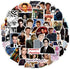 The Twilight Saga Stickers for Hydro Flask, 50pcs Waterproof Vinyl Decal for Laptop Water Bottle Phone Skateboard Bike (Robert Pattinson)
