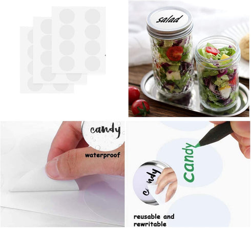 Mason Jars, 8 OZ Mason Jars Canning Jars Jelly Jars With Regular Lids and Bands, Ideal for Jam, Honey, Wedding Favors, Shower Favors, Baby Foods, DIY Magnetic Spice Jars, 12 Pack by SPANLA
