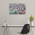 Motivational Hustle Wall Art Inspirational Entrepreneur Quotes Office Decor Canvas Painting Inspiring Poster Pictures Prints Framed Artwork Office Living Room Decorations Wall Decor - 12"Hx18"W