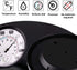 LUCKUP 10" Large Outdoor Thermometer for Patio/Home Outside Wall Decorative Hygrometer Weather Temperature Monitor No Battery Needed with Large Numbers to Read