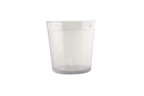GET Heavy-Duty Plastic Restaurant Tumblers, 10 Ounce, Clear (Set of 4)" }