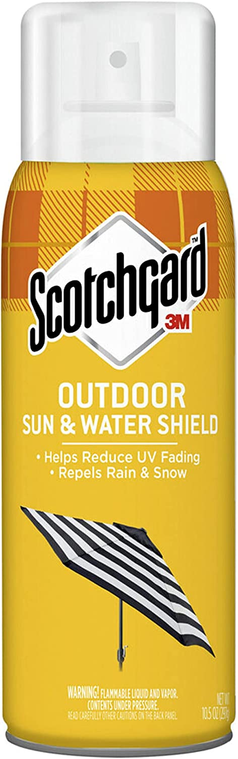 Scotchgard Outdoor Water & Sun Shield Fabric Spray, Water Repellent Spray for Fall and Winter Outdoor Gear and Patio Furniture, Fabric Spray for Outdoor Items, 10.5 oz