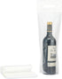 Wine Bottle Doggy Bag 100 Pack: Carryout Adhesive Seal Tamper Proof Travel Bags for Restaurants, Bars, and Dinner Parties (Clear)