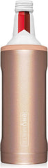 Br¼Mate Hopsulator Twist Double-Walled Stainless Steel Insulated Can Cooler for 16oz Aluminum Bottles (Rose Gold)