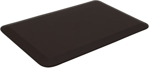 GelPro NewLife Designer Comfort Ergo-Foam Anti-Fatigue Kitchen Floor Mat, 20"x32", Leather Grain Truffle