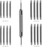 Watch Band Pins Replacement Kit, Heavy Duty Stainless Steel Watch Spring Bars with Spring Bar Removal Tool