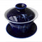 Gaiwan 5oz/150ml Blue White Porcelain teacup Sancai Tea Cup Set beauty pattern Lid(pure leaf)