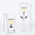 This is My Wedding Planning Cup, Beer Glass and Wine Glass Set for Him Her Couples Newlyweds Engagement Party Wedding Valentine's Day, Novelty Wedding Gift Idea for Bride and Groom, 15Oz (Set of 2)
