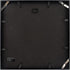 Golden State Art, 12.5x12.5 Aluminum Vinyl Record Album Cover Frame Display (Black)