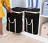 MISSLO King Comforters Storage Bag 120L for Blankets Clothes Sweaters Beddings Organizer with Reinfored Handles, Black