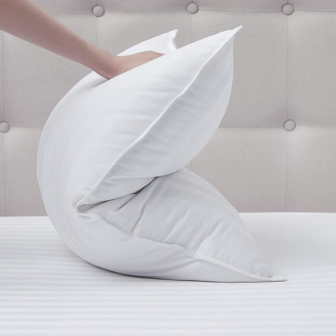 Howsheep Hotel Collection Bed Pillows for Sleeping one Pack Queen Size?Pillows for Side and Back Sleepers, Super Soft Pillows,White, 20 x 30 Inches