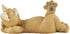 Whimsical Orange Cat Laying on Back Figurine Cute Collectible - Happy Cat Collection - Cat Lover Gifts for Women, Cat Lover Gifts for Men, Cute Cat Gifts