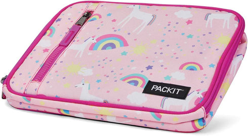 PackIt Freezable Classic Lunch Box, Unicorn Sky Pink