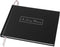 Global Printed Products Funeral Guest Book 9"x7" - FGB-BLK