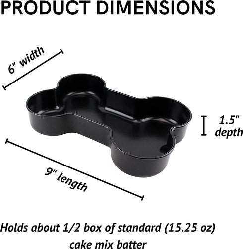 Midlee Nonstick Bone Shape Pan (Cake)