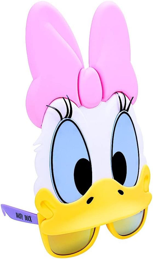 Costume Sunglasses Daisy Duck Sun-Staches Party Favors UV400 (10 inches), 8"