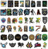 50pcs Zelda Vinyls Stickers Laptop Sticker Waterproof Stickers Luggage Skateboard Water Bottle Stickers Decal Bicycle Bumper Snowboard Decorate Gift for Kid