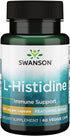 Swanson Amino Acid Ajipure L-Histidine Pharmaceutical Grade 500 Milligrams 60 Veg Capsules