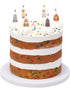 Bakery Crafts Birthday Party Cats Kittens Shaped Cake Candles - 6 pc